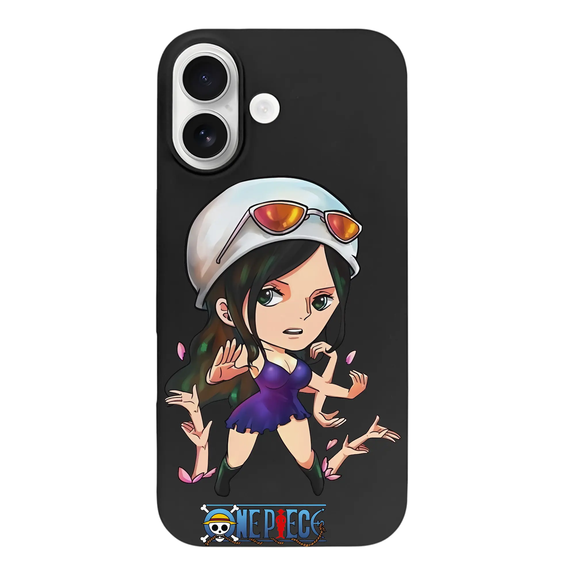 ワンピース グッズ ニコ・ロビン - iPhone 17 シリーズ シリコンケース 薄型 耐衝撃 指紋防止 ソフトタッチカバー 精密フィット 傷防止 保護ケース iPhone 17/17 Air/17 Pro/17 Pro Max 対応